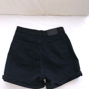 Zara High Waist Mom Shorts